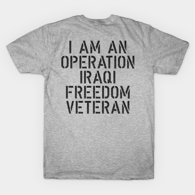 I am an Operation Iraqi Freedom Veteran by Girona